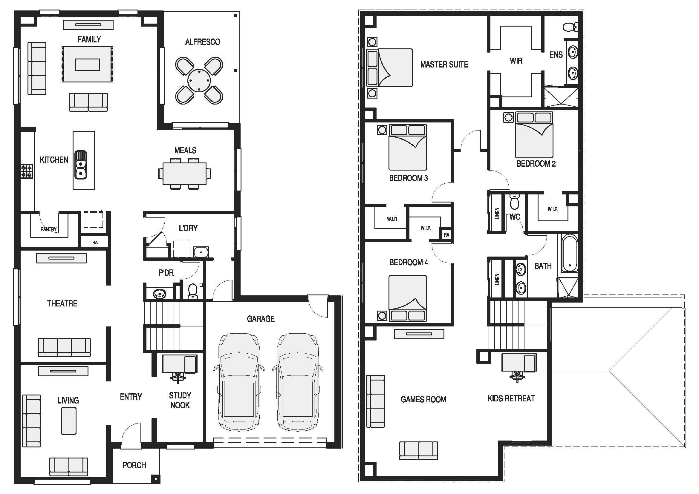 zuccala homes oxford 400 floorplan - Zuccala Homes